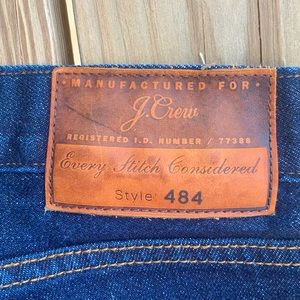 Men’s style 484 J Crew jeans